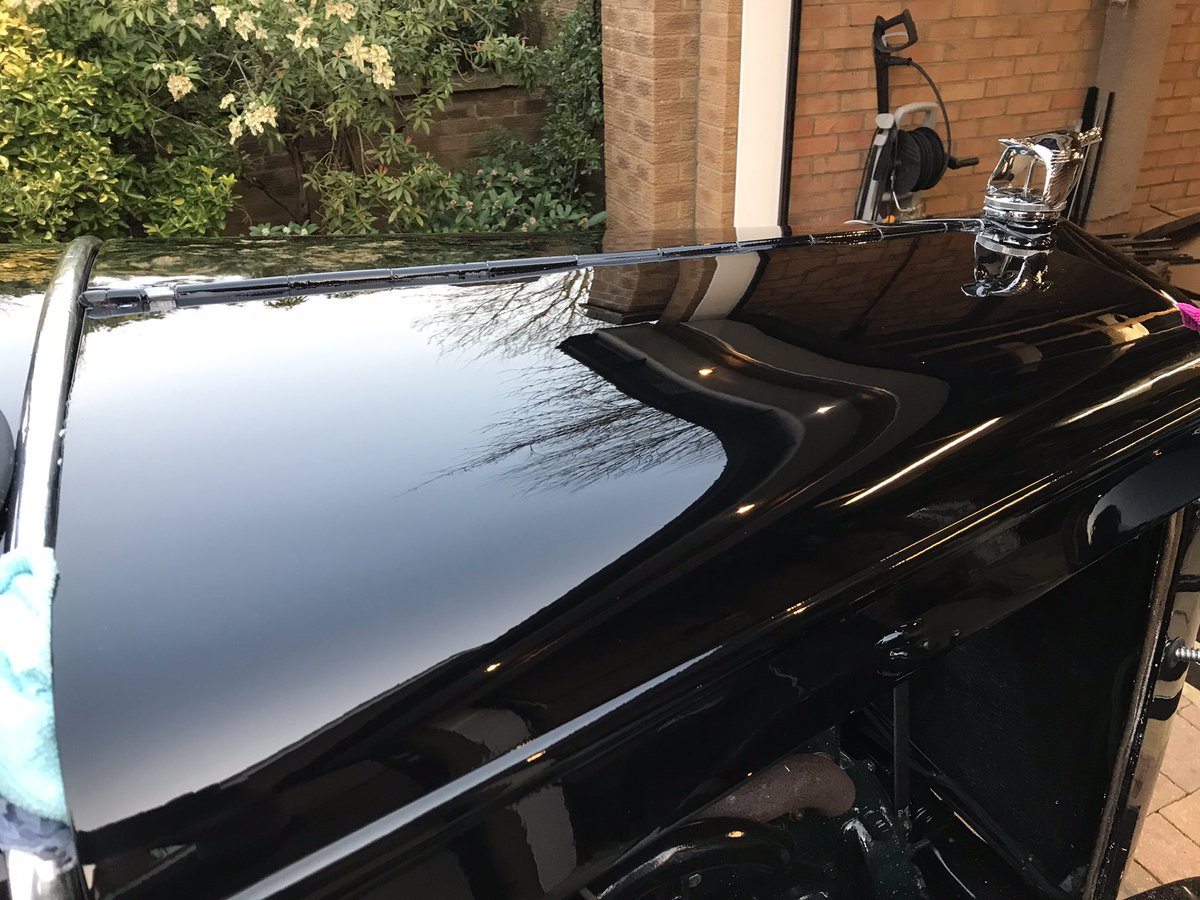 DBrestorations's tweet photo. Things are happening in the shop the not too shiny black model a is going back together #ford #classicpaint https://t.co/oBZLs6I2SH