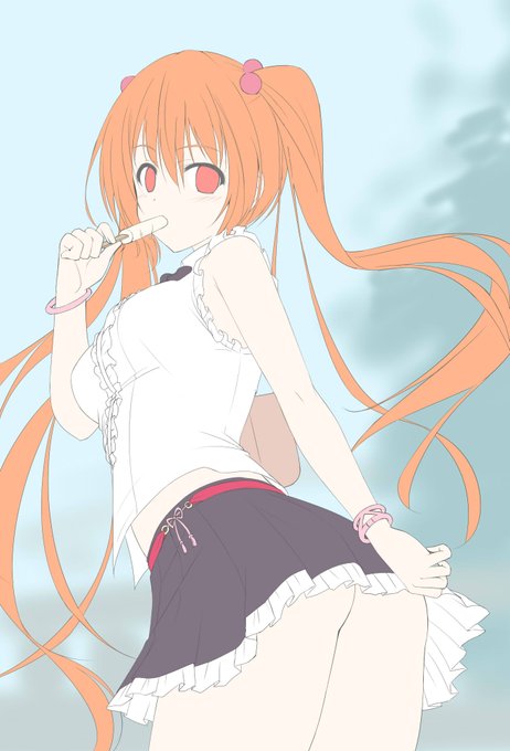 オリキャラはベタ塗りでも親バカ発動する^q^ 