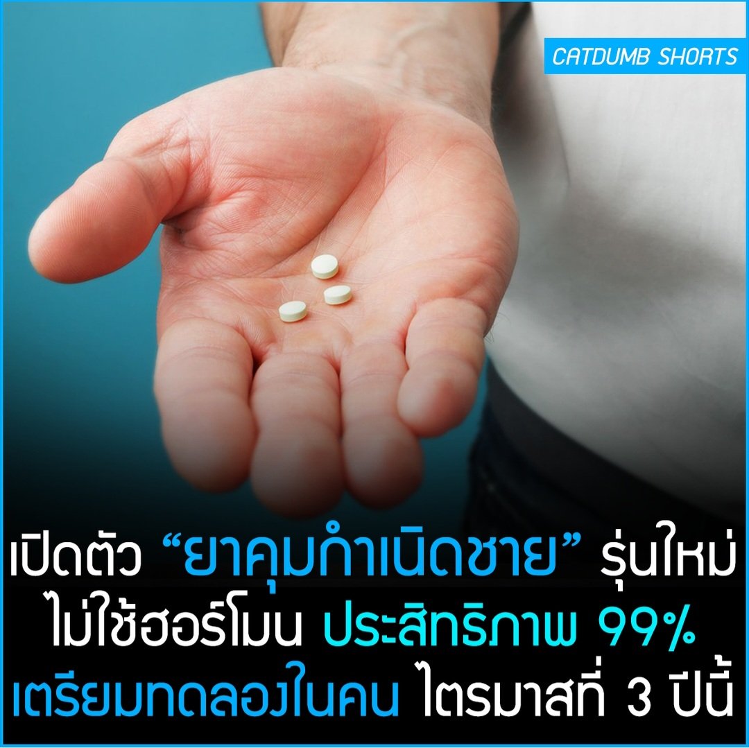 อ่ะไอพวกคนที่ชอบโยนหน้าที่ให้ผู้หญิงไปกินยาคุมเอง พวกมึงกำลังได้สิทธิ์นั้นเดี๋ยวนี้แล้ว เริ่มเลอออ !!!!!