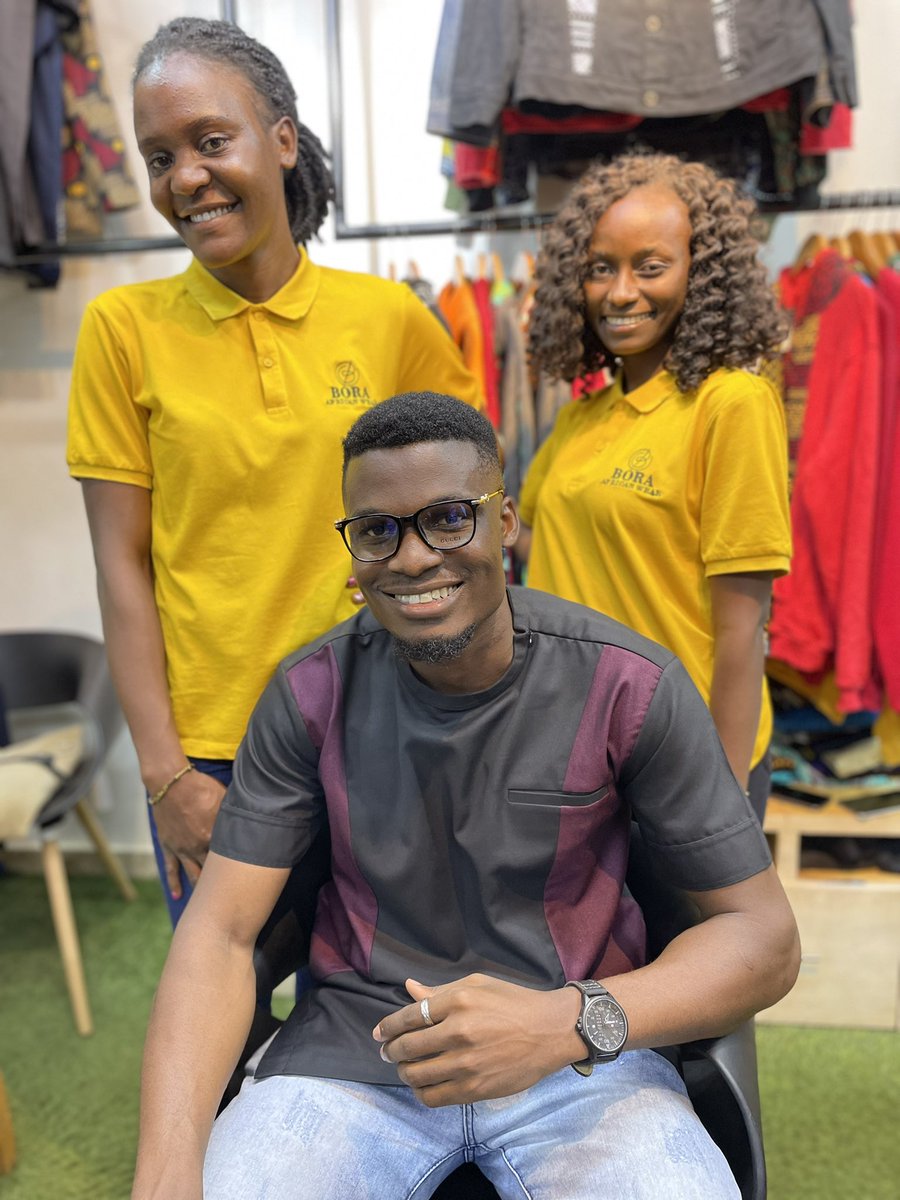 Flaunt yo style with <a href="/boraafricawear/">Bora African</a> get it tailored to perfection 👌 with the standard stitches…..ask <a href="/EddiePages/">Pages 🇺🇬</a> about the quality of our fabrics 👇🏾