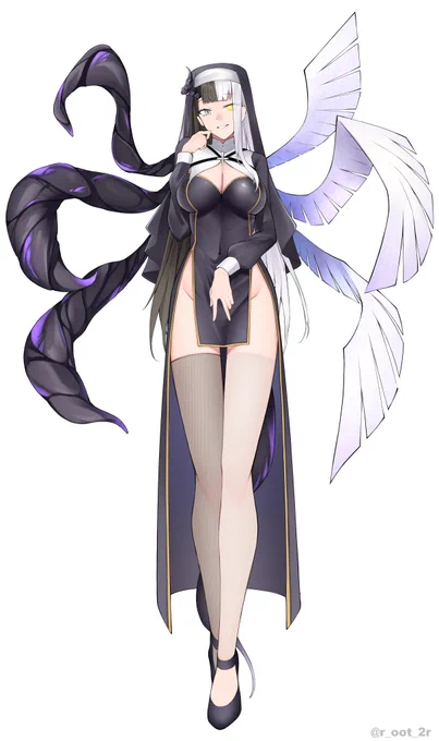 skebの依頼で さんのオリキャラを描きました～ 