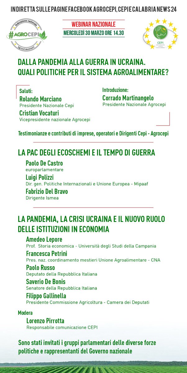 corradomartina1's tweet photo. #Collegatevi il 30 Marzo. https://t.co/m8mAvpOwMF