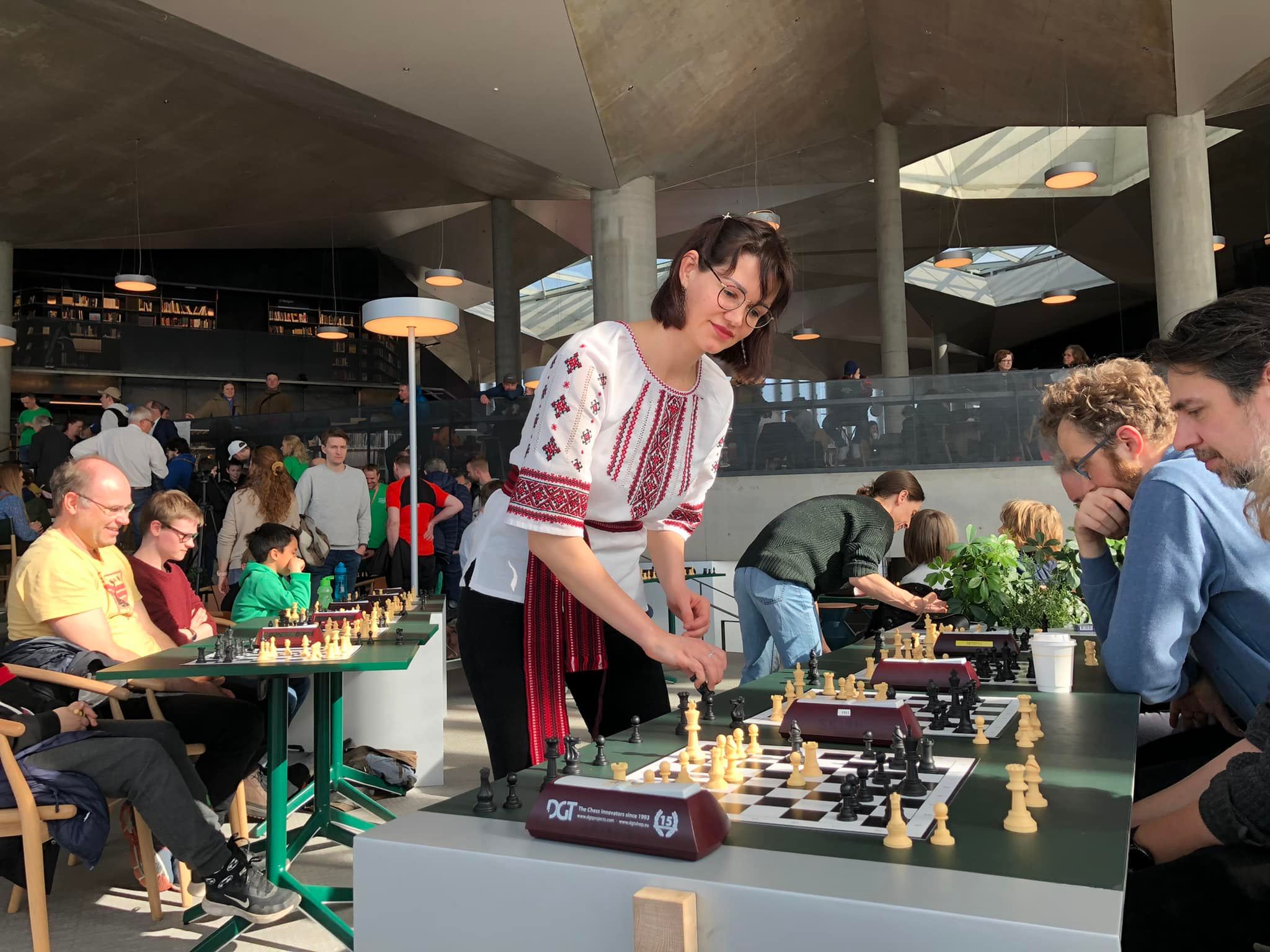 International Chess Federation on Twitter "Ukrainianborn chess player WGM Olga Dolzhykova gave