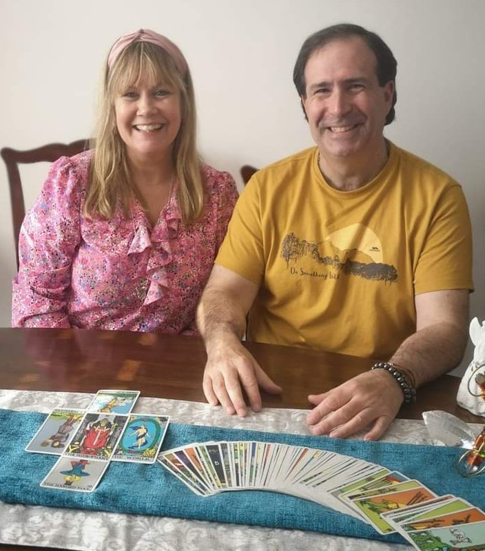 mysticjames1111's tweet photo. What an amazing first Tarot workshop it's been.
Thanks Jennifer
Thanks Brenda
You both learned so much and blessed me with your presence during theses sessions.
It's been a time of growth and development for all :))
https://t.co/R7pRFaHlPv
#tarotlessons #tarot #spiritualgrowth https://t.co/bMmMlLKytk