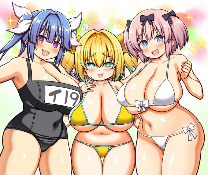 伊19「提督～一緒に泳ぐの～☆」
雲雀「先生～早く泳ごうよ～!」
パイン(このふたり誰にゃ…?) 