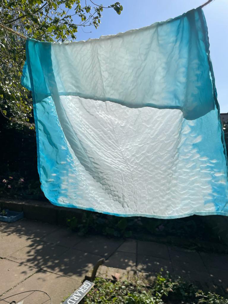 SLBotanicalInst's tweet photo. Wonderful workshop yesterday with Zoë Burt just in time for Mother’s Day. Using natural dyes, peace silk scarves and a resist pattern technique the group produced these beautiful, vibrant scarves.
#slbi #sunnygarden #mothersday #peacesilk #naturaldyes #dyegarden #indigoleaves https://t.co/MLyX6LsySs