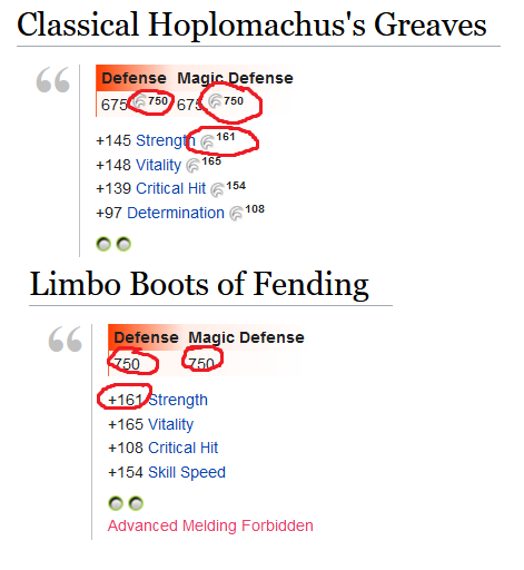 ensizzle's tweet photo. @gandr_ffxiv HQ classical(580 crafted) is stat weighted exactly the same as Limbo(580 normal asphodelos). If you're going to overmeld classical pulls ahead by virtue of the extra secondary stats. If you don't overmeld, then they're functionally equivalent, depending on stat priority https://t.co/k6N2Q7eZcK