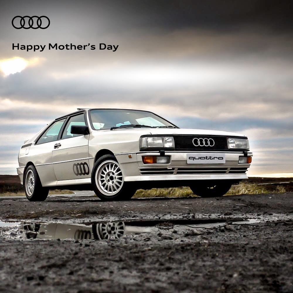 MarshallAudi's tweet photo. Don't forget your roots. We're all here because of the groundwork laid by generations before us. Give your Mum a call today. 

#HappyMothersDay from all the team @MarshallAudi. https://t.co/3yEFUGEOBX