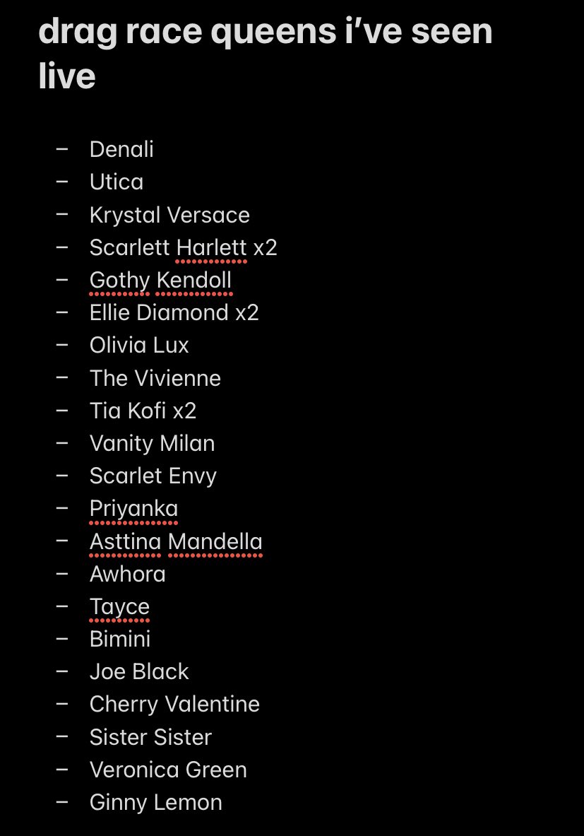 dragracecheck's tweet photo. updating my list after last night 🤪🤩 https://t.co/HKvEycCqv8