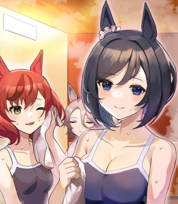 湿度カンスト済みサウナ #ウマ娘 