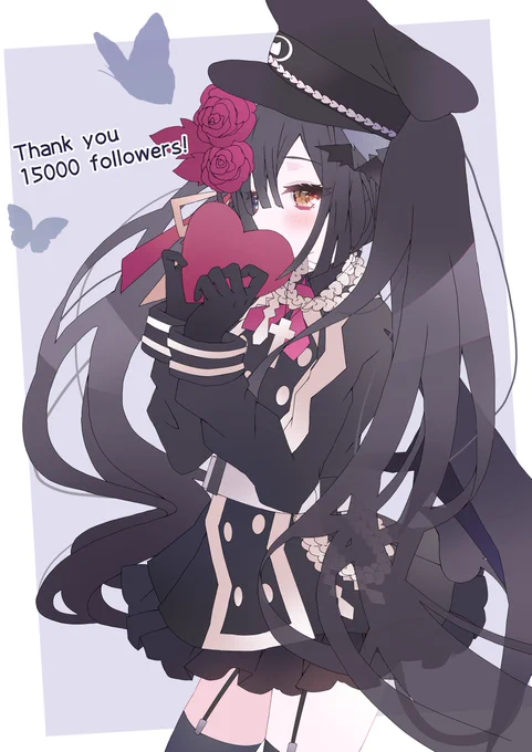 遅ればせながら、15000フォロワーありがとうございます… !🐱✨いつもイラスト見ていただきありがとうございます。これからもマイペースに好きなものを描いていきますので、今後ともよろしくお願いします… ! 