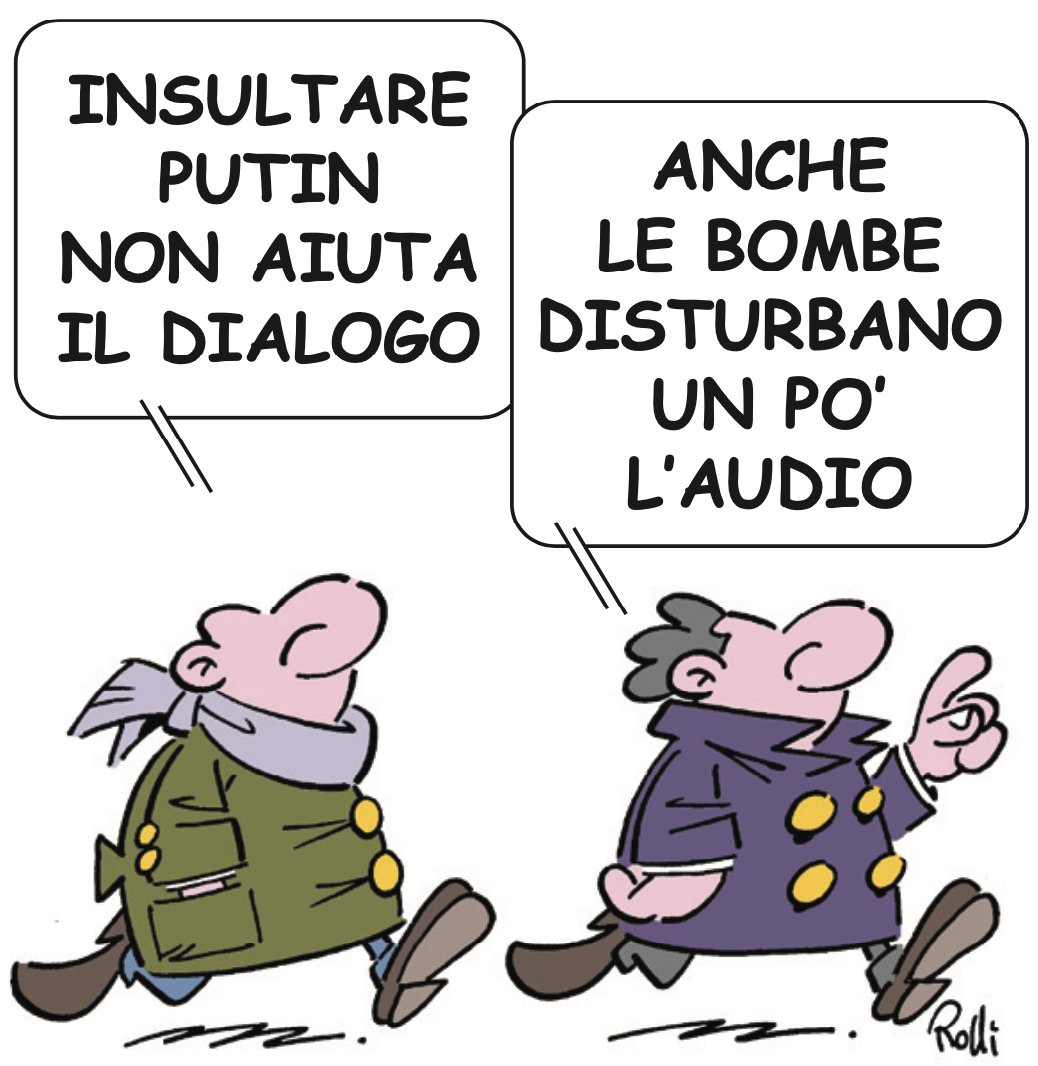 ilsecoloxix's tweet photo. #Ucraina. Il presidente #Usa #Biden: "#Putin è un macellaio" 
Il video 👉 https://t.co/vyjJddsSAy
La vignetta di #Rolli 
Blocca l'offerta: due anni di abbonamento al Secolo XIX digitale (sito compreso) a 239,99 euro anziché 399,98 euro 👉 https://t.co/58AFOSMLDA https://t.co/NahLirPFk2