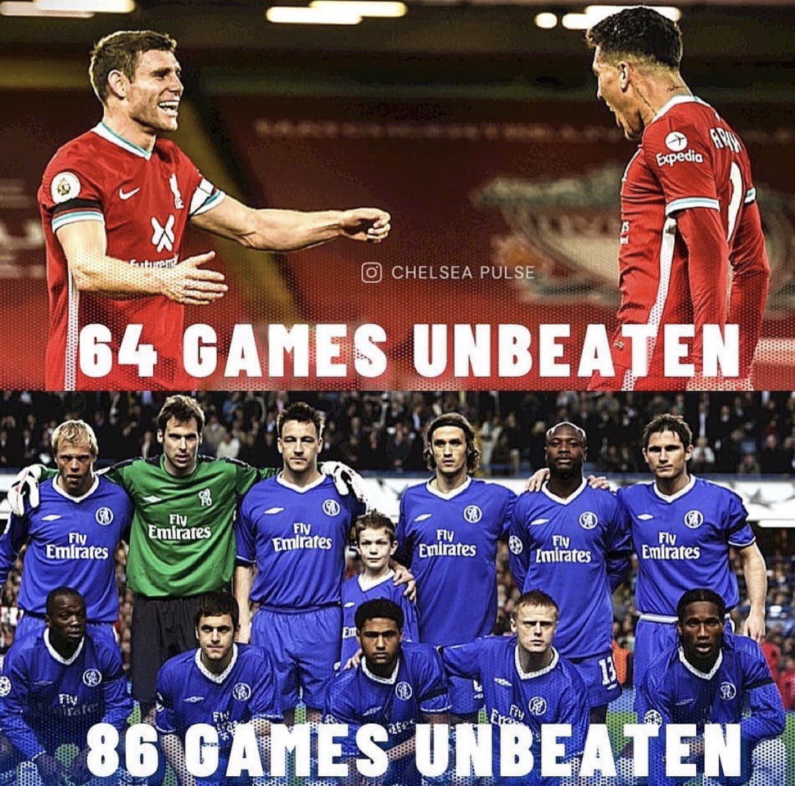FrankKhalidUK's tweet photo. Chelsea hold the record home games unbeaten. https://t.co/20lt2unsUO