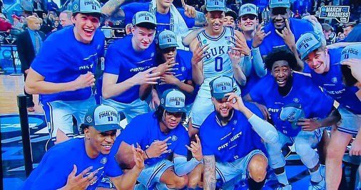 JamiePerry_JPSN's tweet photo. Bought my flight to New Orleans tonight! I can’t wait! Let’s Go Duke! #Duke4Lyf #MarchMadness #FinalFour #LetsGetSix @DukeMBB https://t.co/iop5sBLu6n