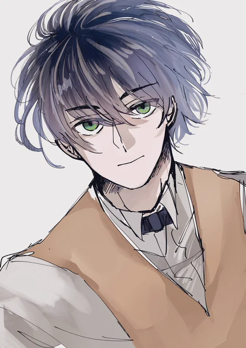 髪下ろし探偵の落書き 