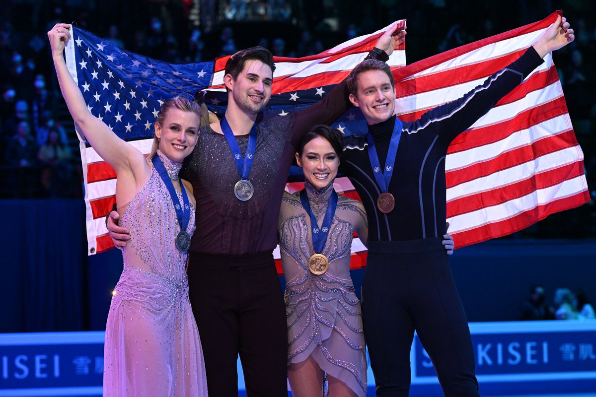 OutlanderUni101's tweet image. @MadiHubbell Will you please tell me who made your dress and where you bought the fabric? Is the colour called dusty rose or dusky pink? Thank you very much for any information!!! #MyFavouriteColour

Congratulations again for receiving medals in both the 2022 Olympics and Worlds!