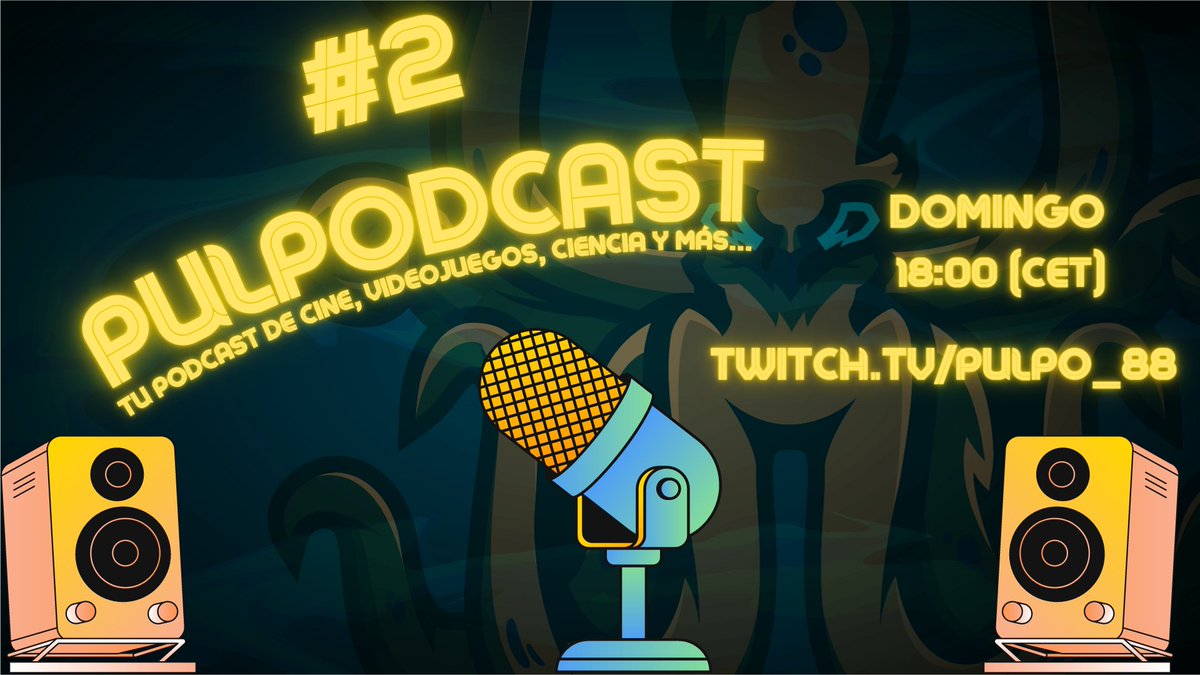 pulpo_8's tweet photo. Hoy tenemos #pulpodcast en el canal de Twitch! No te pierdas la charla de hoy a las 18:00 sobre #animalesfantásticos del universo Harry Potter, y de cómo saben las plantas que cambiamos de estación, con @AnaBelenStyles como invitada.
https://t.co/VdK6h2YPXr https://t.co/u03GwnPxJK