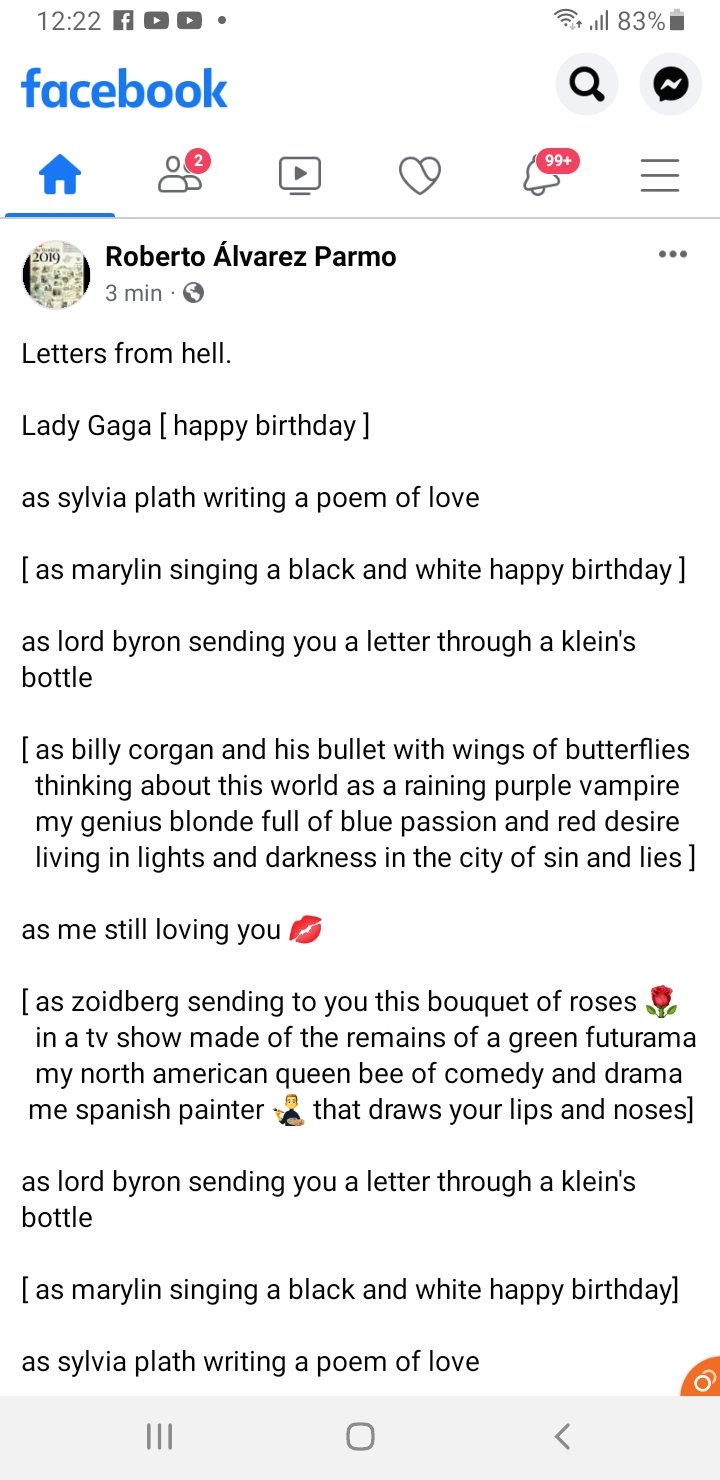 Lady Gaga.

Happy birthday. 