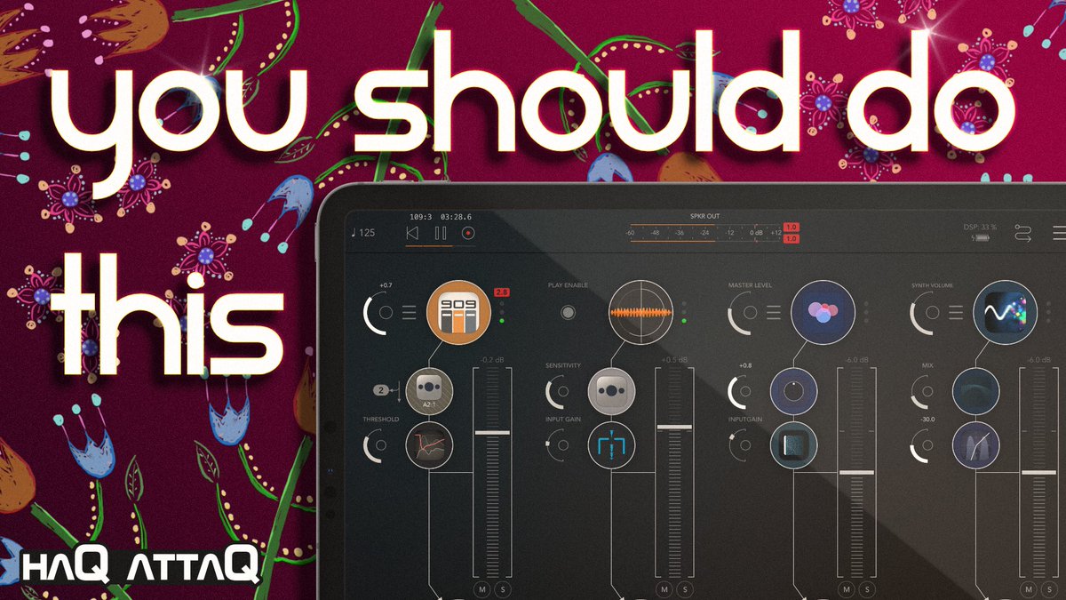 jakob_haq's tweet photo. AUM has many great features that are somewhat "hidden" from the users. Here's one that lets you access AUv3 controls without having to open plugin windows ➡️ https://t.co/kDqHxZIKqw
#AUM #AUv3 #InputControl #Tutorial #HowTo #AudioMixer #iOSmusic #MobileMusic #haQattaQ #JakobhaQ https://t.co/SIvE3RpjN9