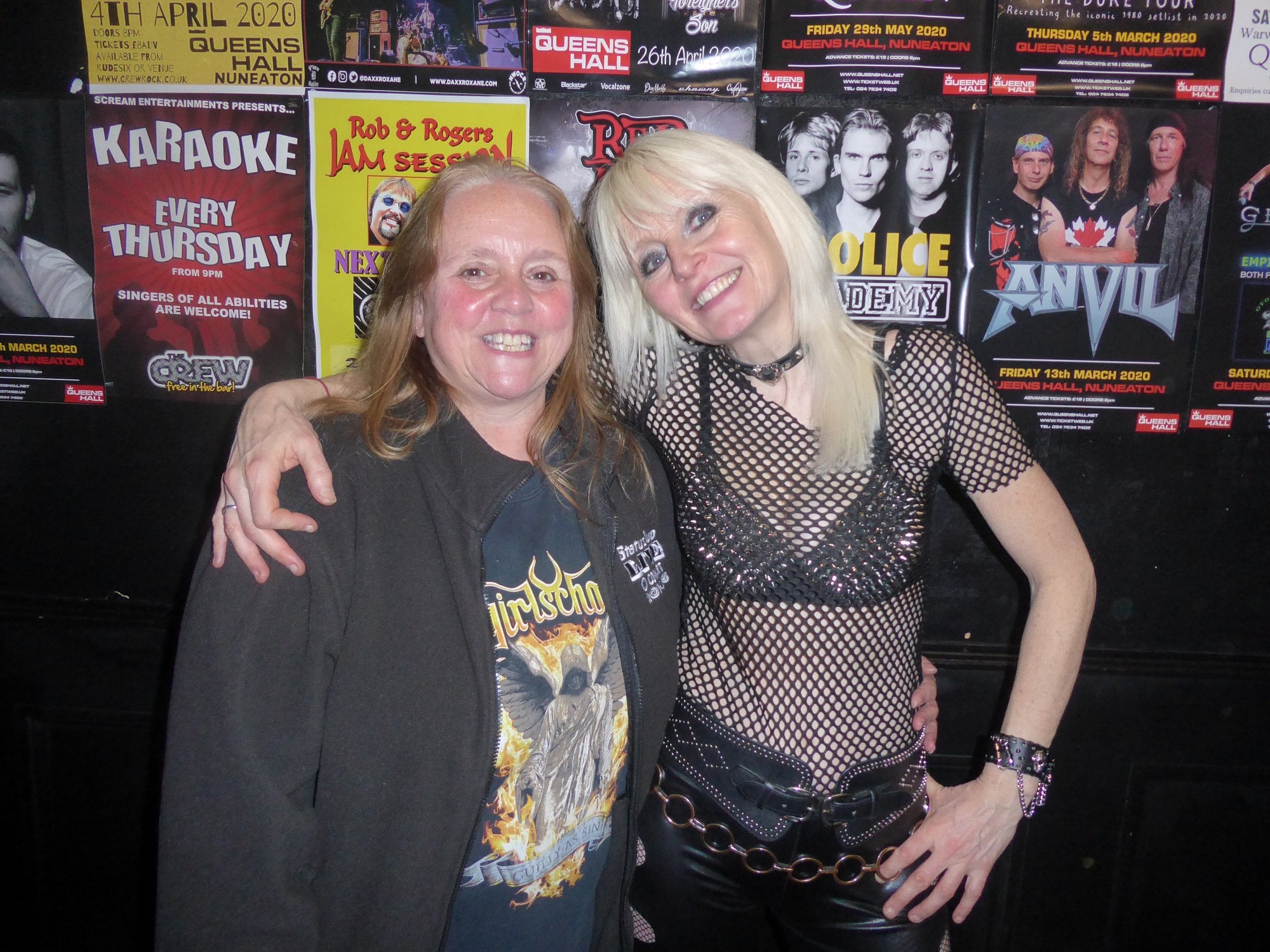 Happy Birthday Jackie Chambers Girlschool x 
