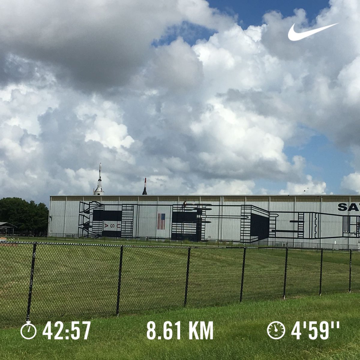 VirtualRunMsCl1's tweet image. #run #runner #Treadmill  #USA #Texas #Srockyard  #huston #ラン #ランナー #朝ラン #アメリカ #テキサス #ヒューストン #スペースシャトル  #ランニング好きと繋がりたい