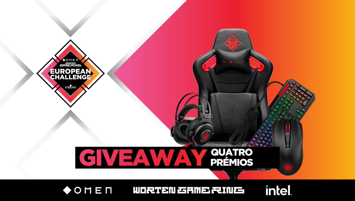 goinghyped's tweet photo. 🎁 𝗚𝗜𝗩𝗘𝗔𝗪𝗔𝗬 𝗠𝗔𝗧𝗘𝗥𝗜𝗔𝗟 𝗢𝗠𝗘𝗡 🎁

Último dia de @OMENbyHP @WortenGameRing_ European Challenge e também podes ganhar 1 de 4 prémios OMEN!

➡️ Segue a @OMENbyHP &amp; @WortenGameRing_
➡️ Taga dois amigos nas respostas
➡️ Dá retweet https://t.co/kmRZWPEz6E