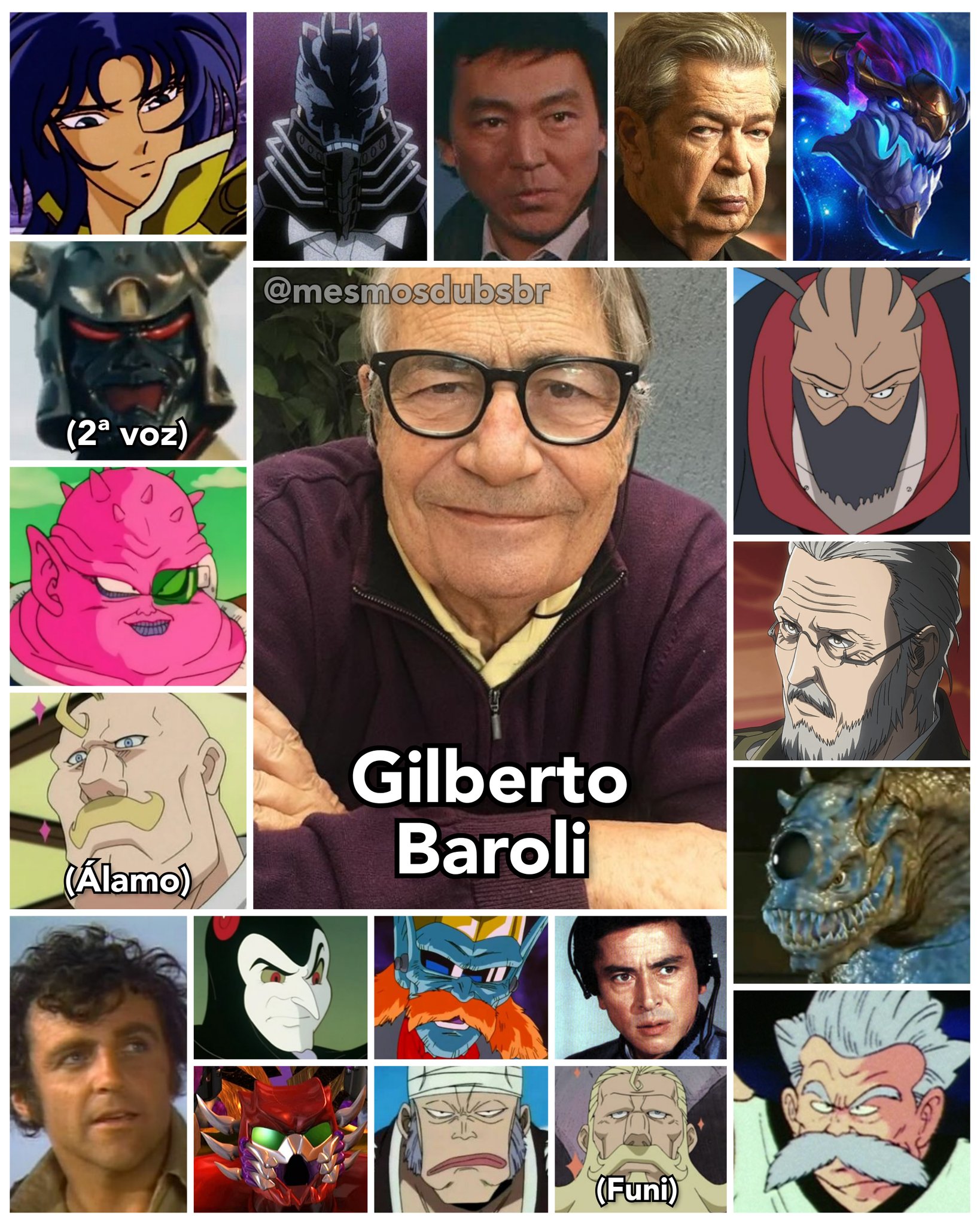Nota: dublador Gilberto Baroli não confirma dublagem de 'One Piece