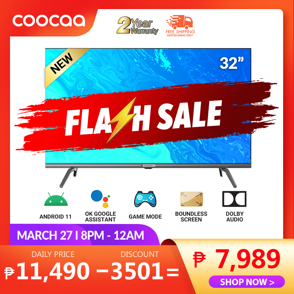 CoocaaPh's tweet photo. FLASH SALE ALERT! 🚨

32 inch Android 11 TV: https://t.co/HqxFabTet4
55 inch Android 10 TV: https://t.co/cr6iIIcmIy
43 inch Android 9 TV: https://t.co/P30F7NLPgC
Air Purifier: https://t.co/2atOUDOixk

#LazadaPH #LazadaPH10Birthday #coocaaph #flashsale https://t.co/sNueZOOcVM