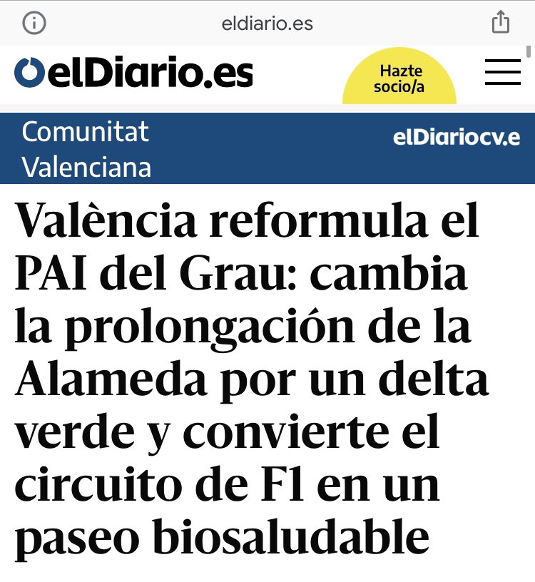 SanGomezLopez's tweet photo. Esta semana hemos presentado un nuevo diseño para el sector del Grau. Sustituimos la autopista de la F1 por un paseo biosaludable y un gran delta verde que conecta el cauce del Turia con el mar.

Se ha abierto el debate y quiero participar de él. Abro 🧵 https://t.co/Jo6ftzLRt3 https://t.co/rLTFvAwfQ7