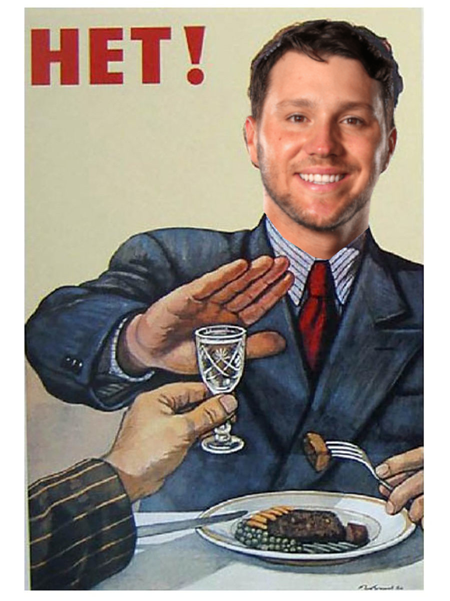 BishkekBills's tweet photo. Как говорил Джощ Аллэн...НЕТ! 
#BillsMafia

@JoshAllenQB @BuffaloBills @BillsKazakhstan @stefondiggs https://t.co/DpFFfSj2yQ