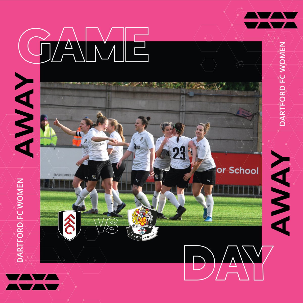 DartfordFCWomen's tweet photo. Happy Motherβs Day to you all!
Today we play away to Fulham FC in the league.
π @fulhamfcwomen
π 27th March
πMotspur Park
β° 2.30 KO
π π https://t.co/BEpjIajZzCβ¦.
Letβs get some support to Motspur Park.
#dartfordfcwomen #dfcwomen #letsgetthisdartystarted https://t.co/so6qXwnlgN