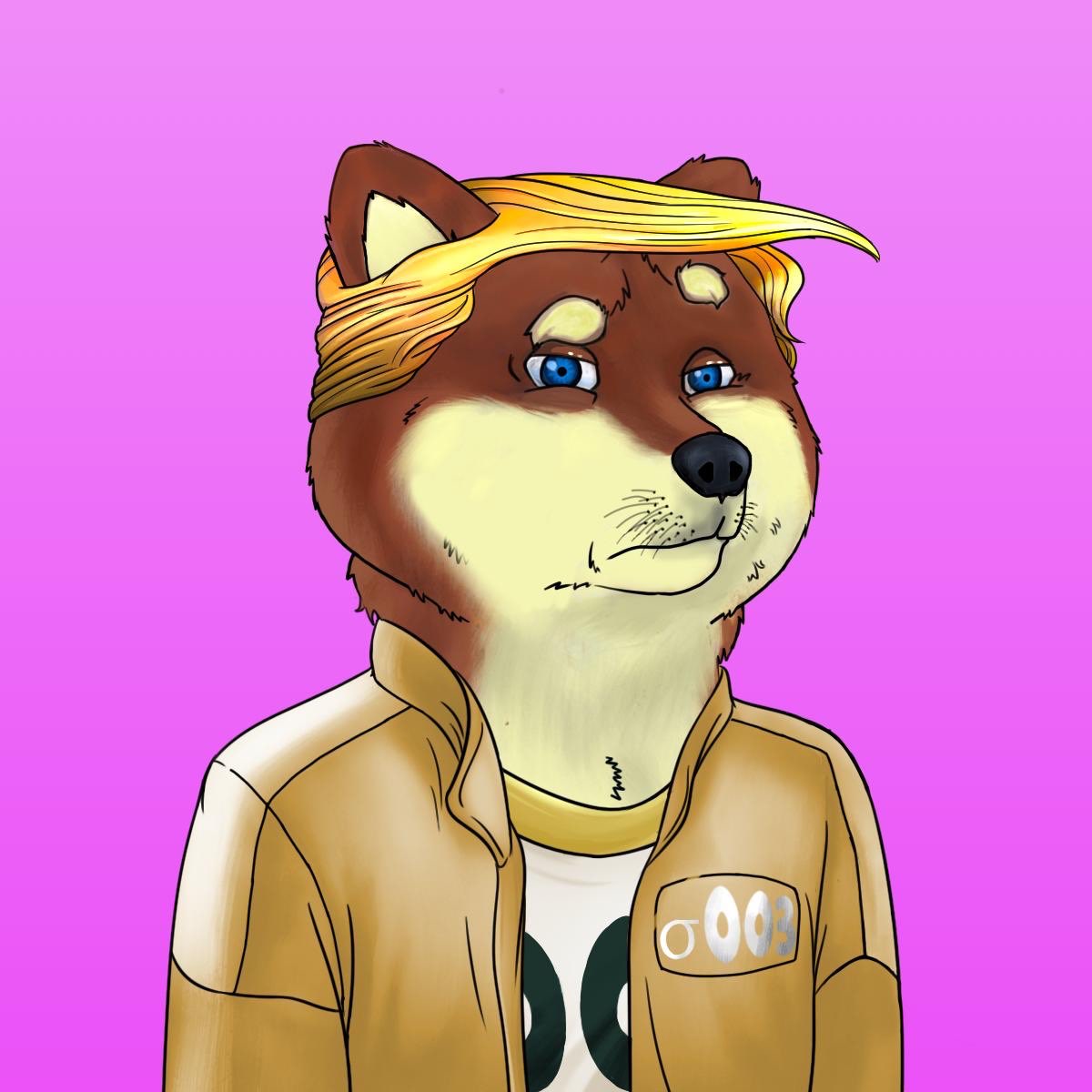 Cause of death: Stumbled upon a poop with poison. 

Oops what a gruesome death. Hehehe. 

Fighter Shiba of @UNLEASH_NFT 

#justfun #unleash