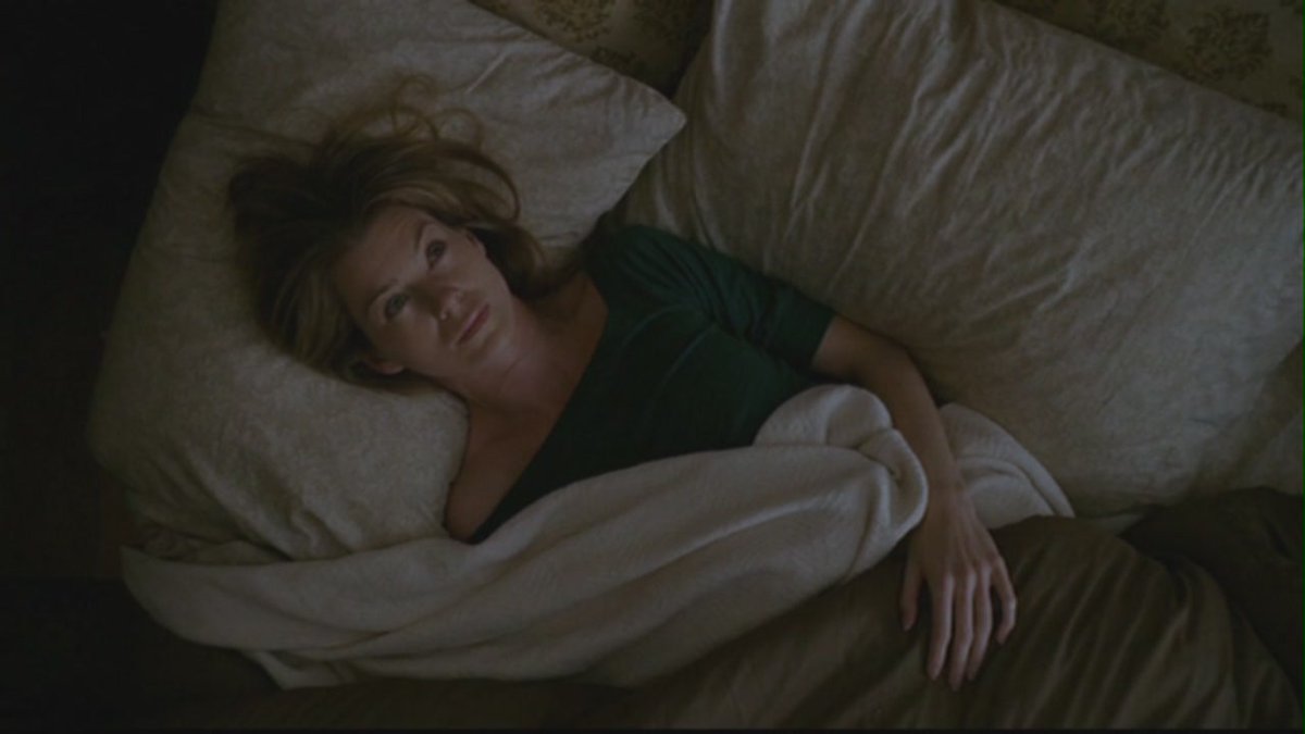 meredith grey in 1x06 (if tomorrow never comes) .