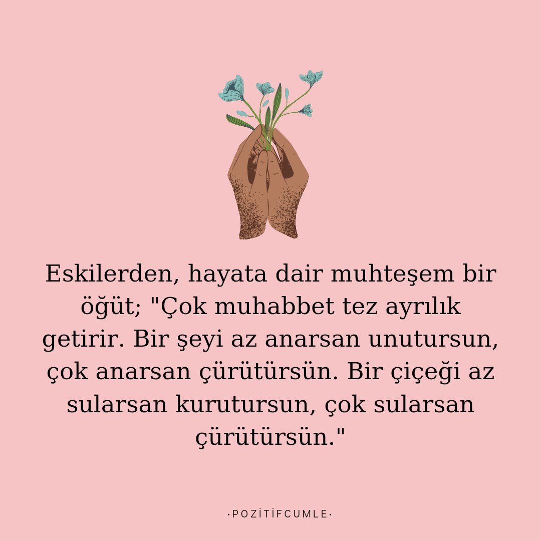 POZİTİF CÜMLELER (@pozitifcumle) on Twitter photo 