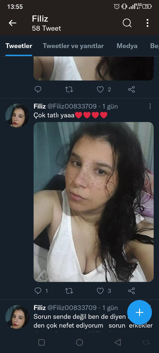 Bu tür kadınlar bile olsa erkekler bile sakın takip filan yapmayın midemi bulandırıyorsunuz..! 🤨🤨