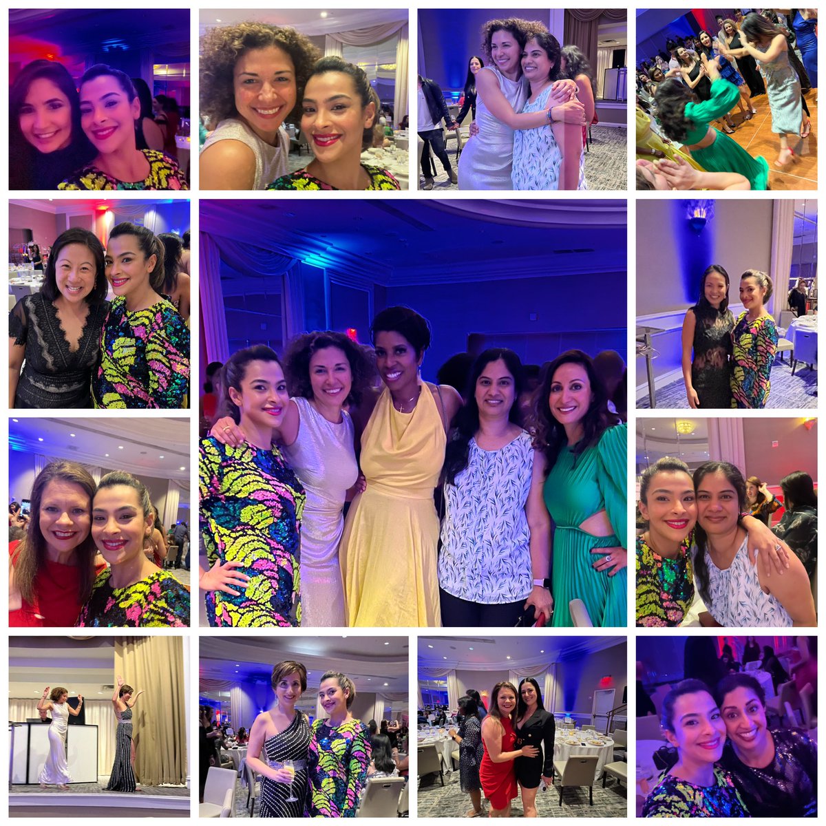 Epic night with international music, dancers, beautiful people, amazing outfits and fun! The @ScrubsNHeels crew knows how to throw a party! #womeningi not messing around on the dance floor last night #ScrubsNHeels22 @RvemulapalliMD