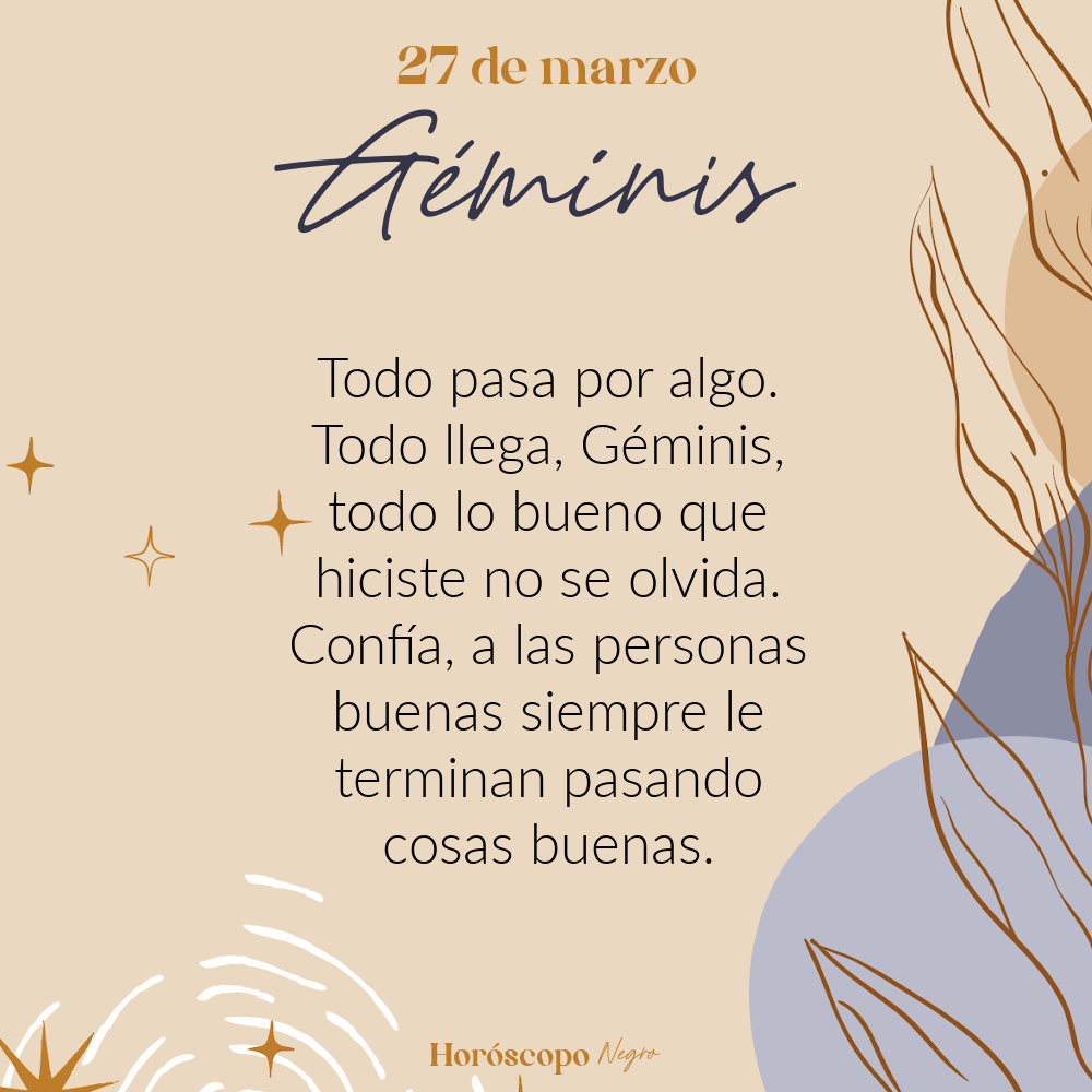 geminis_hn's tweet photo. ✨♊✨ #geminis #horoscoponegro https://t.co/skW9HJgGdN