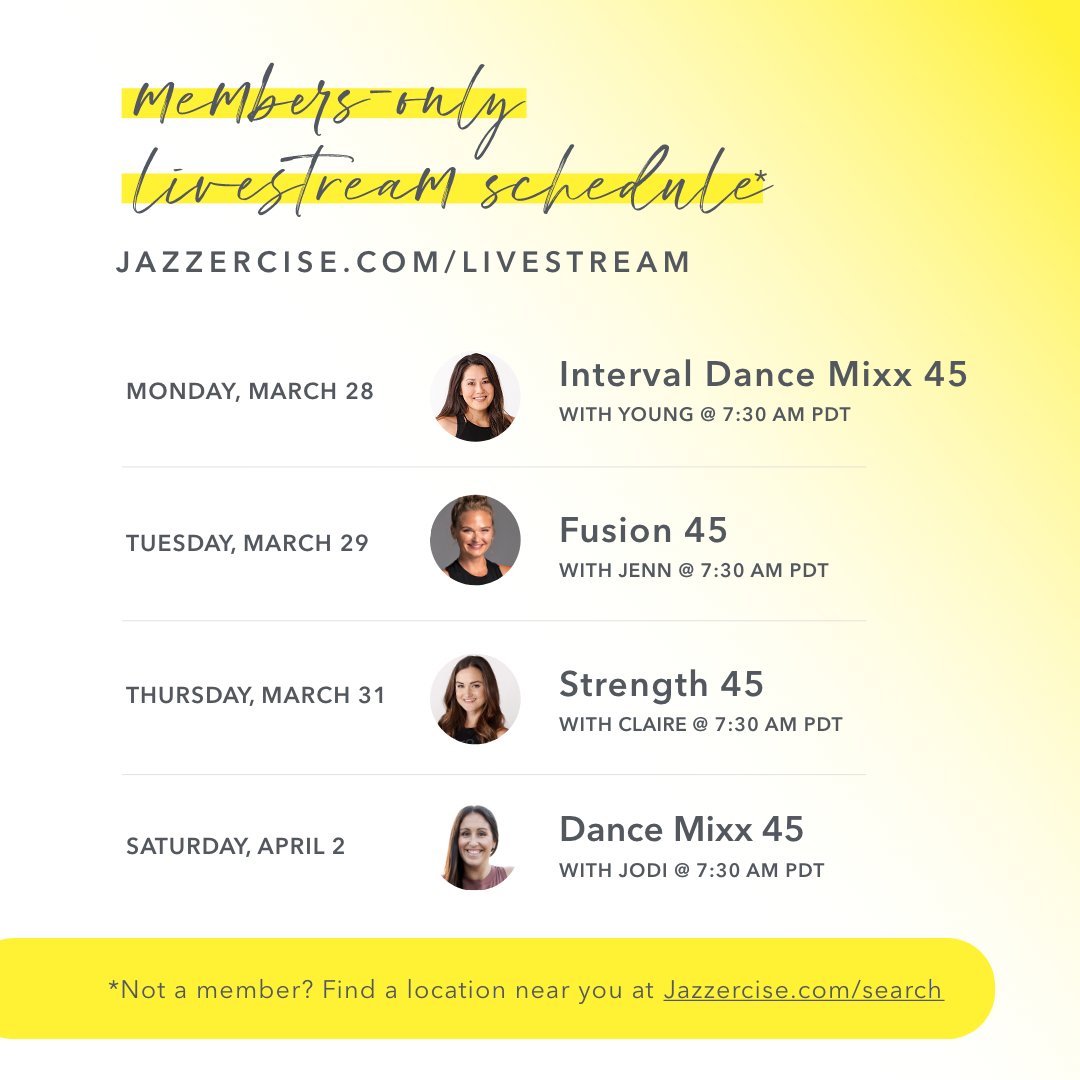 Jazzercise tweet media