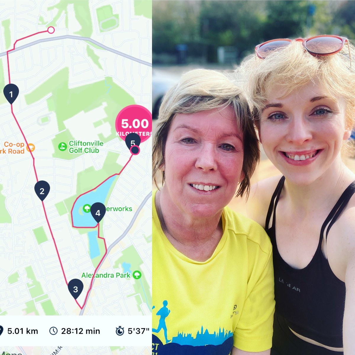 Teatania's tweet photo. #sundayrunday with a #5kunder30 with my favourite running partner. β€οΈ
Happy Mother's Day!
A woman like no other. Exceptionally generous and constantly hilarious.
Enjoy your day! Cardio done so bring on the food and drink. π₯
#running #runwithmum #runinthesun #happymothersday https://t.co/3XfIa2FwjI