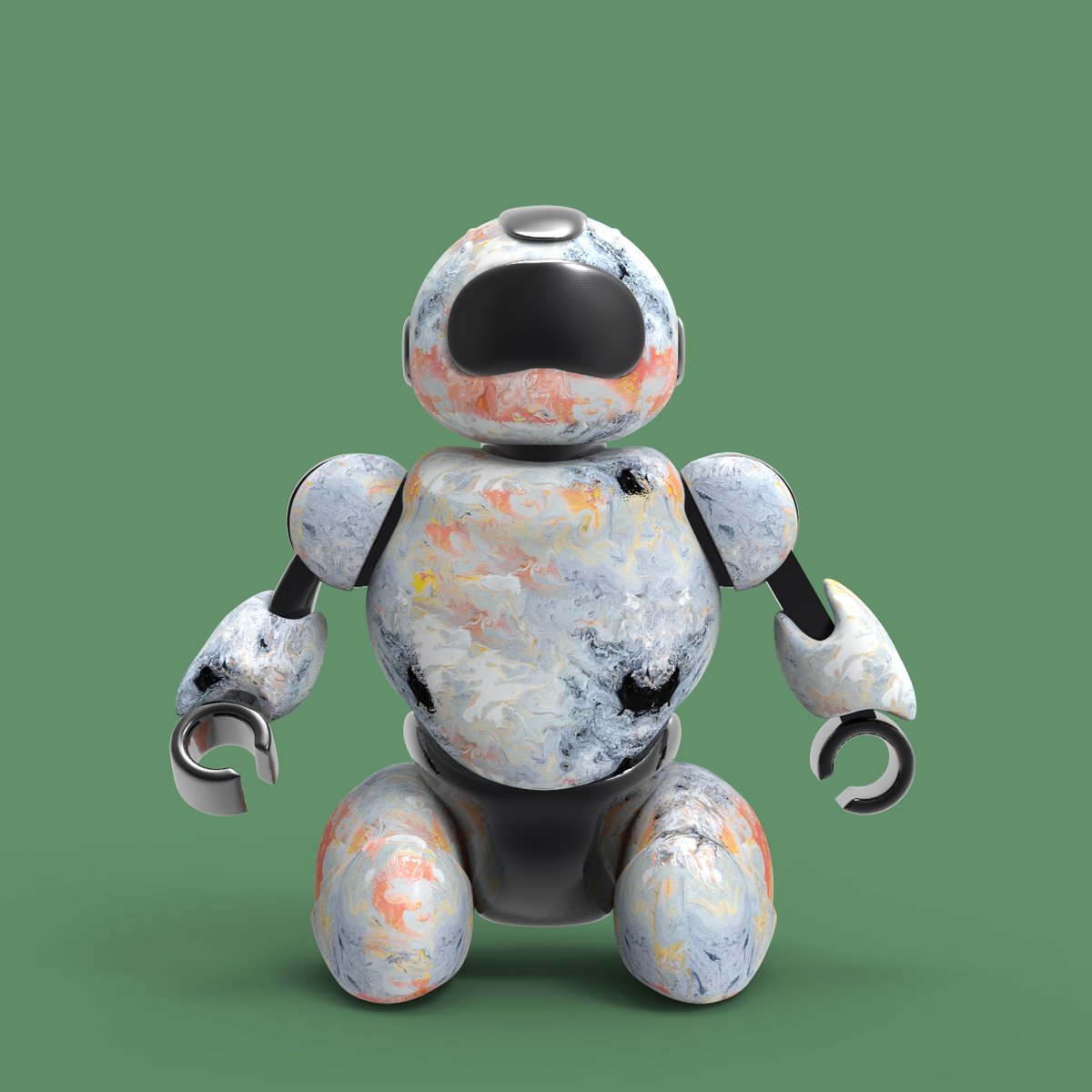 ImWalkerRoby's tweet photo. Unique-non generative-handcrafted Walker Roby

Check out #WalkerRoby #31 by Joseph Art at https://t.co/WlocUjIOF8 NFT! https://t.co/OMQugfh3iH via @cryptocom 

#NFTs #NFTCommunity #nft #NFTdrop #crofam  #CRO #AlphaBots  #cryptocomnft #cronos #FFTB https://t.co/HXV9KbKtjn