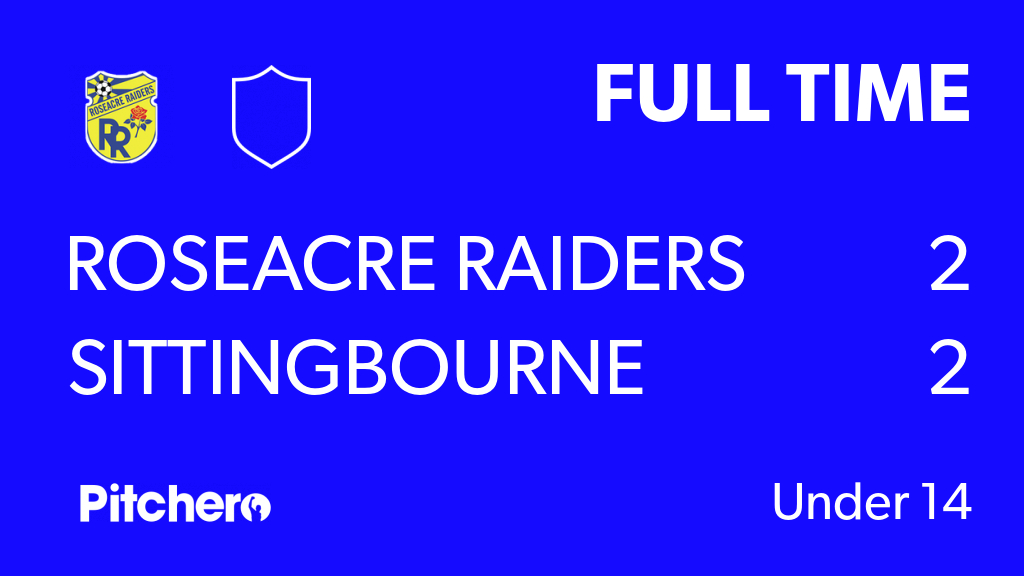 RaidersRoseacre's tweet photo. FULL TIME: Roseacre Raiders 2 - 2 Sittingbourne Lions Junior
1 point is enough!
ROSEACRE ARE LEAGUE CHAMPIONS!!
#ROSSIT #Pitchero
https://t.co/6P5BsqsVrx https://t.co/GQECWNCezi