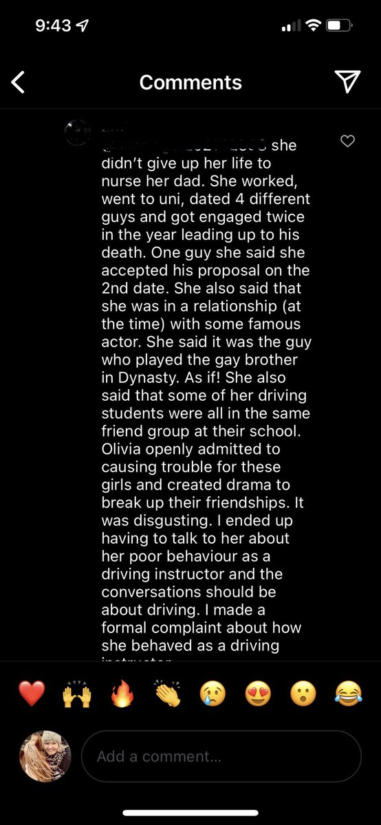 NatsTwitts's tweet photo. Since Olivia has no empathy I’m happy to share this from someone who knows her. ‘Dead set’ this chick is a moll #MAFS #MAFSAU @only_mafs @MarriedAU https://t.co/nONwd3WtKE