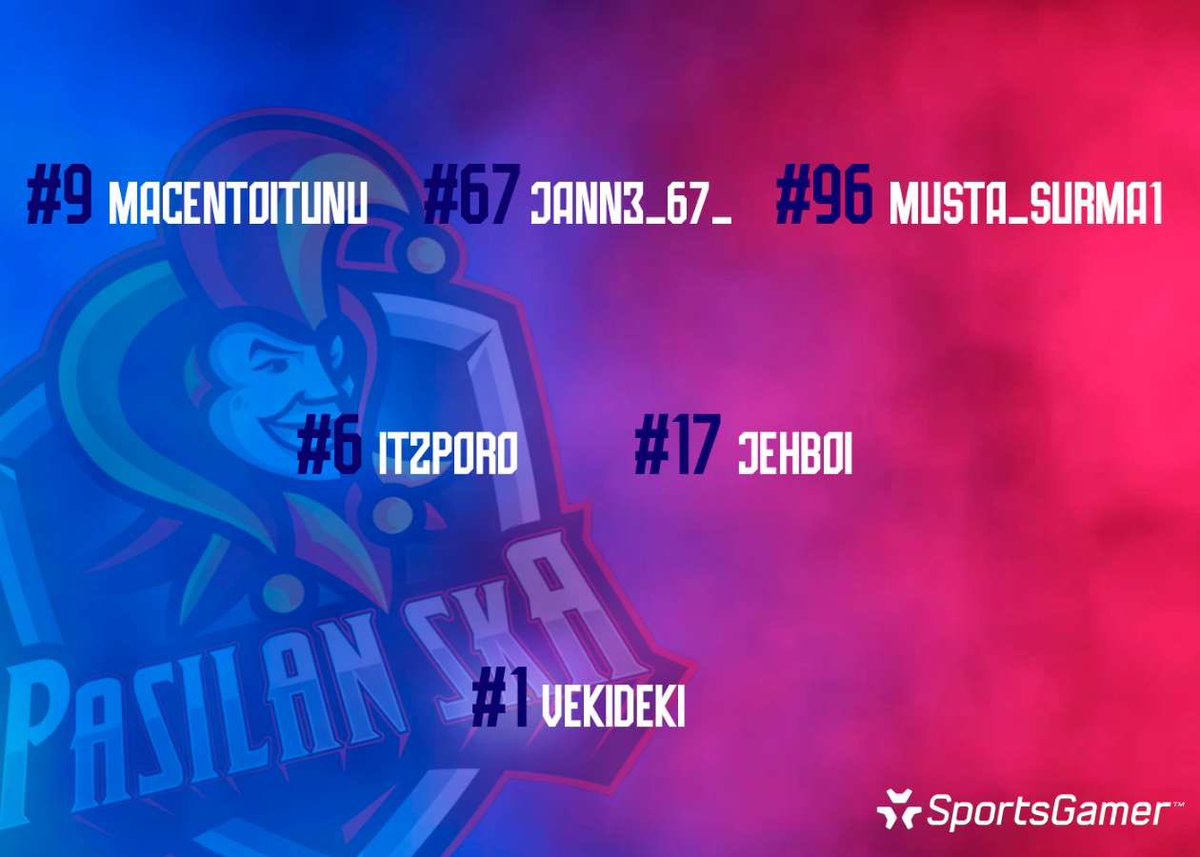 Stage 2 in PRO Qualifications starts today as we face <a href="/PowerhouseHC_/">Powerhouse HC</a> in matchup🃏

 21:00🇫🇮 
🆚<a href="/PowerhouseHC_/">Powerhouse HC</a> 
🎥 twitch.tv/pasilan_ska

<a href="/sportsgamergg/">SportsGamer</a>
#ECL22Spring
#NHL22
#esports
#kouvolanlakritsi
#MukanaWilhelm
#BelikepaSKA