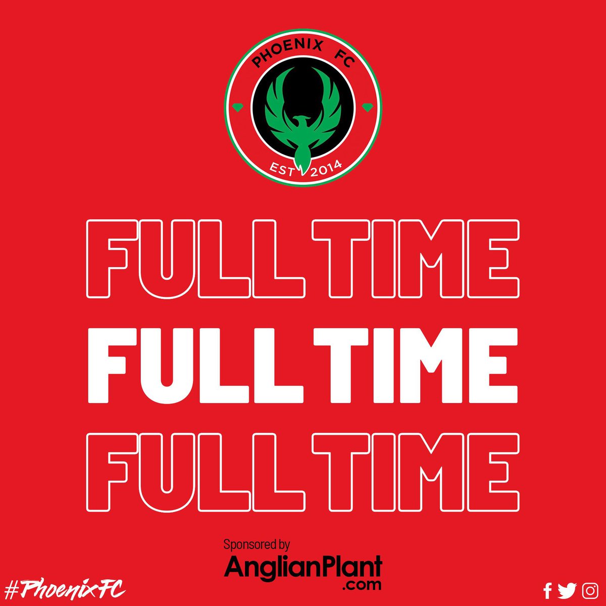 FULL TIME 🔴🟢

Phoenix FC 1-4 <a href="/longstrattonfc/">Long Stratton FC</a> 

#UTP