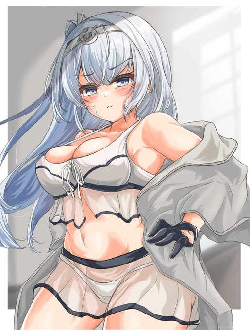 お冬さんも水着のお仕事しようねぇ…… 