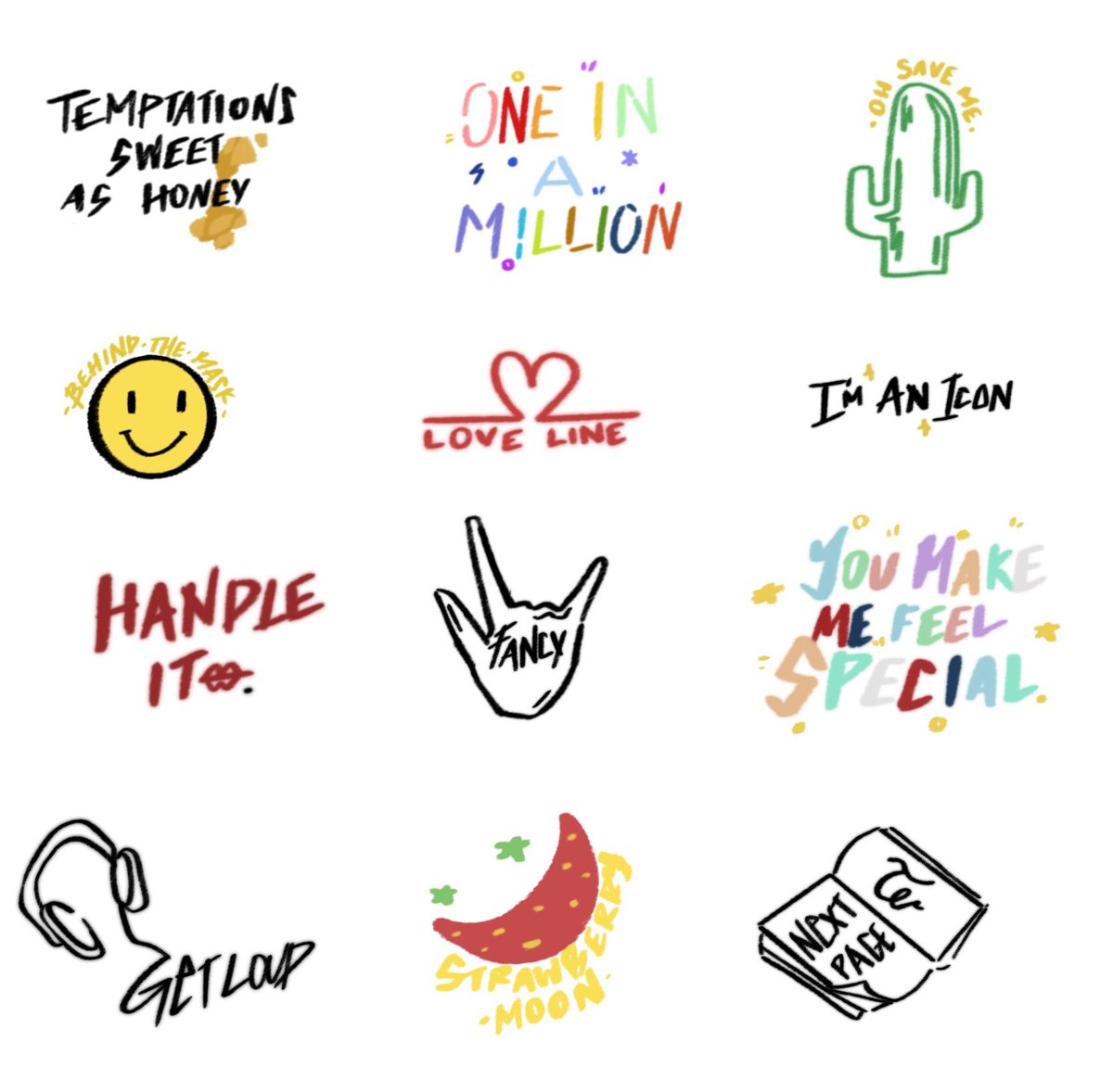 chaengspencil's tweet photo. twice inspired tattoo ideas part 2. with colors✨

@JYPETWICE #TWICE https://t.co/19mbrlyerG