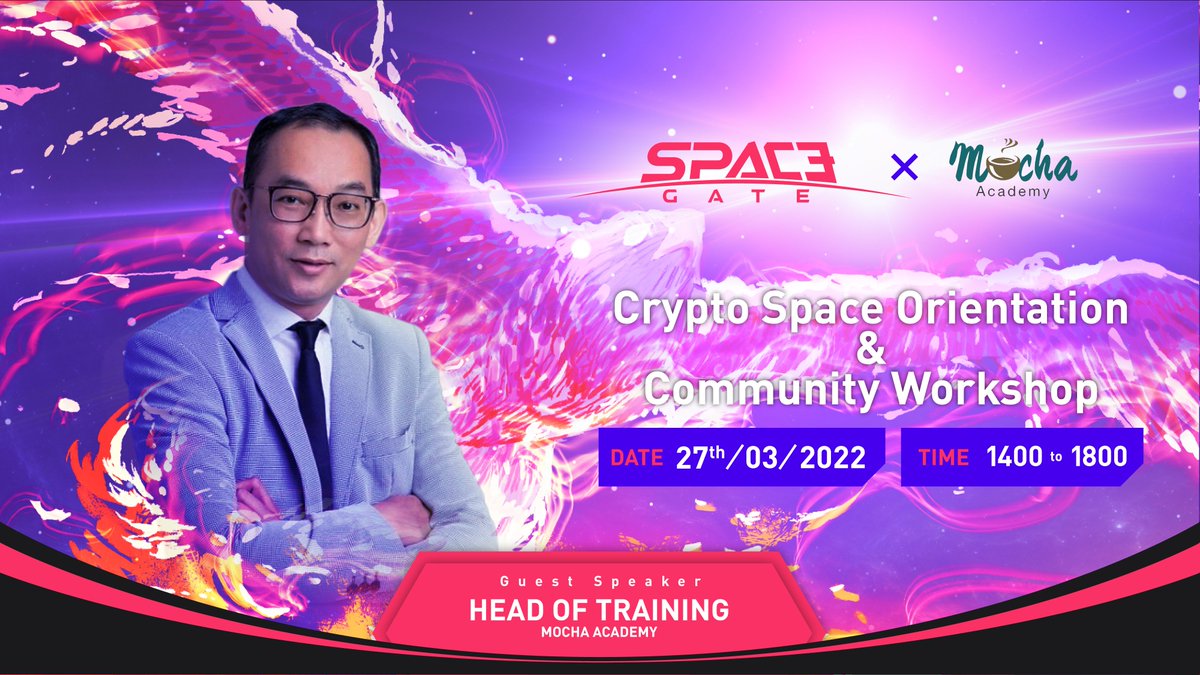 Spacegate_Fi's tweet photo. Successful Crypto workshop in Singapore to dive into why we should invest in Crypto and how it is revolutionizing traditional finance.

#SPACEGATE X #MOCHAACADEMY https://t.co/IZSbCrmmNq