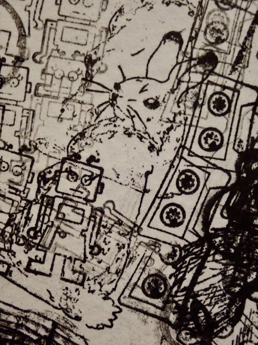 pauljessettart's tweet photo. Happy Birthday to Jason Lytle of Grandaddy. If you don't know the album 'The Sophtware Slump' there are worse ways to spend an afternoon. I made this one a while ago and have since acquired a skateboard and bike stamp. I'm tempted to add a few? #jasonlytle #grandaddy https://t.co/axEaBgiC46