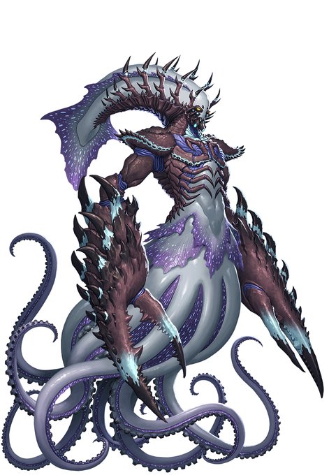 【対魔忍RPGX】新章公開中!
https://t.co/WpEF4QJ5Hu

Bandit戦争勃発。
第46章『首領と魔神さま』
ストーリー:笹山逸刀斎
シナリオ:そのだまさき
大ボスモンスター トリトン(塗壁先生)登場!
アースクエイク(三澤螢先生)登場!
メーティス(たかまる重工先生)登場!
怪力のトルケル(国安一気先生)登場! 