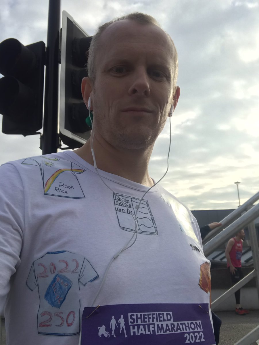 markdfarnsworth's tweet photo. Sheffield @runforall 1/2marathon ✔️
6mins off my 2021 time ✔️
2.5mins off my 1/2 marathon PB time ✔️
#SheffieldHalfMarathon #sheffieldhalf #sheffield #sheffieldrocks #sheffieldsupport @theoutdoorcity
Raising ££ for @TheEllisPrimary https://t.co/t4oGj6Dw24 https://t.co/PNRkBUNXkH